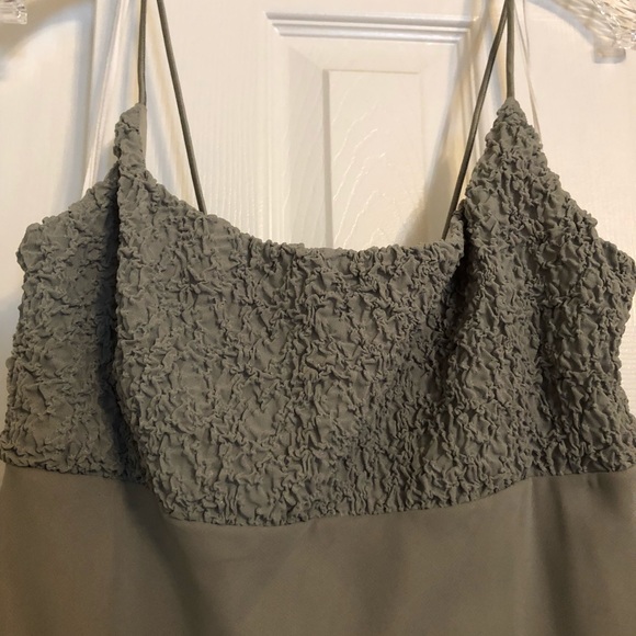 NWT Olive Bridesmaid Dress - Picture 3 of 3